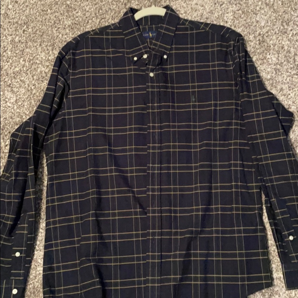 Ralph Lauren Polo button up shirt size L